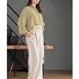 変形袖タックスキッパーブラウス | rps | 詳細画像21