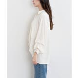 変形袖タックスキッパーブラウス | rps | 詳細画像26