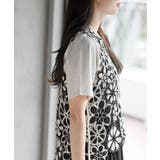 配色レースベスト | rps | 詳細画像25 