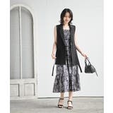 肩リボンシャーリングワンピース | rps | 詳細画像13