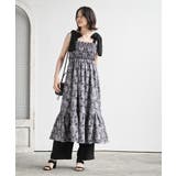 肩リボンシャーリングワンピース | rps | 詳細画像14