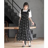 肩リボンシャーリングワンピース | rps | 詳細画像15