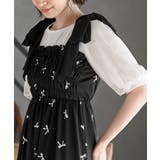 肩リボンシャーリングワンピース | rps | 詳細画像20