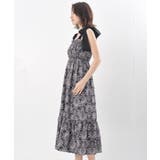 肩リボンシャーリングワンピース | rps | 詳細画像34