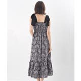 肩リボンシャーリングワンピース | rps | 詳細画像35