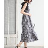 肩リボンシャーリングワンピース | rps | 詳細画像5