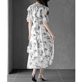 ラッフルスリーブ花柄ワンピース | rps | 詳細画像13 