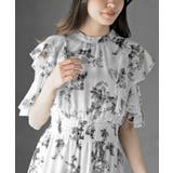 ラッフルスリーブ花柄ワンピース | rps | 詳細画像15 