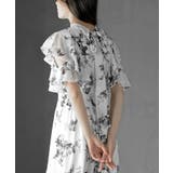 ラッフルスリーブ花柄ワンピース | rps | 詳細画像17 