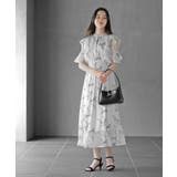 ラッフルスリーブ花柄ワンピース | rps | 詳細画像2 