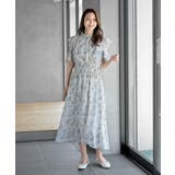 ラッフルスリーブ花柄ワンピース | rps | 詳細画像20 