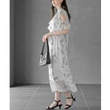 ラッフルスリーブ花柄ワンピース | rps | 詳細画像3 