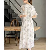 ラッフルスリーブ花柄ワンピース | rps | 詳細画像30 