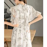 ラッフルスリーブ花柄ワンピース | rps | 詳細画像33 