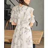 ラッフルスリーブ花柄ワンピース | rps | 詳細画像34 