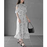 ラッフルスリーブ花柄ワンピース | rps | 詳細画像5 