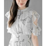 ラッフルスリーブ花柄ワンピース | rps | 詳細画像6 