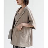 ハーフスリーブテーラードジャケット | rps | 詳細画像31 