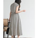 フレンチスリーブストライプワンピース | rps | 詳細画像4 