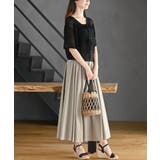 スカシ編みフロントリボンカーディガン | rps | 詳細画像5 