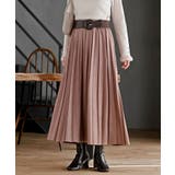 スエードポンチプリーツスカート | rps | 詳細画像17 