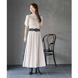 スエードポンチプリーツスカート | rps | 詳細画像2 