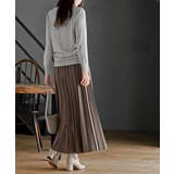 スエードポンチプリーツスカート | rps | 詳細画像24 