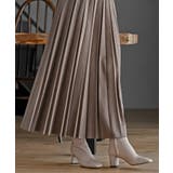 スエードポンチプリーツスカート | rps | 詳細画像28 