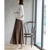 スエードポンチプリーツスカート | rps | 詳細画像31 