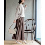 スエードポンチプリーツスカート | rps | 詳細画像33 