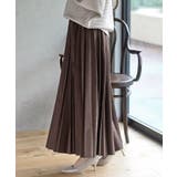 スエードポンチプリーツスカート | rps | 詳細画像35 