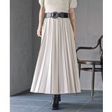 スエードポンチプリーツスカート | rps | 詳細画像6 