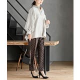 レースアップピーチ起毛ボリューム袖ブラウス | rps | 詳細画像13 