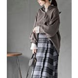 レースアップピーチ起毛ボリューム袖ブラウス | rps | 詳細画像19 