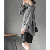 レースアップピーチ起毛ボリューム袖ブラウス | rps | 詳細画像3 