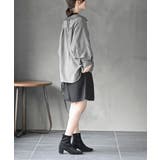 レースアップピーチ起毛ボリューム袖ブラウス | rps | 詳細画像5 