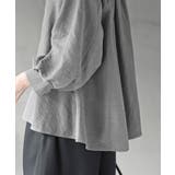 レースアップピーチ起毛ボリューム袖ブラウス | rps | 詳細画像7 