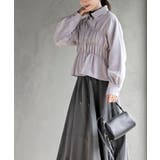 ピーチ起毛シャーリングブラウス | rps | 詳細画像19 