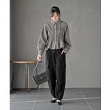 ピーチ起毛シャーリングブラウス | rps | 詳細画像2 