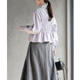 ピーチ起毛シャーリングブラウス | rps | 詳細画像20 