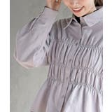 ピーチ起毛シャーリングブラウス | rps | 詳細画像22 