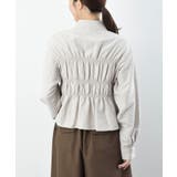 ピーチ起毛シャーリングブラウス | rps | 詳細画像27 