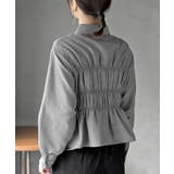 ピーチ起毛シャーリングブラウス | rps | 詳細画像8 