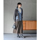 デニム切替ライダースニットジャケット | rps | 詳細画像18 