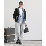 デニム切替ライダースニットジャケット | rps | 詳細画像19 