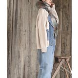 デニム切替ライダースニットジャケット | rps | 詳細画像3 