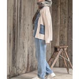 デニム切替ライダースニットジャケット | rps | 詳細画像5 