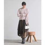 レースアップスリーブケーブルモールニットプルオーバー | rps | 詳細画像10 