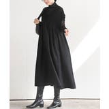 Ｖネックシャーリングワンピース | rps | 詳細画像11 