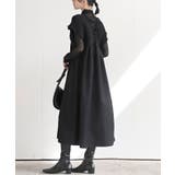 Ｖネックシャーリングワンピース | rps | 詳細画像12 